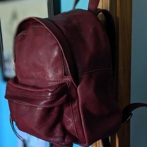 Madewell leather backpack